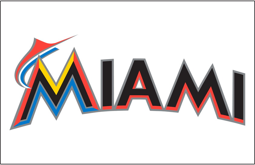Miami Marlins 2012-2018 Jersey Logo fabric transfer version 2
